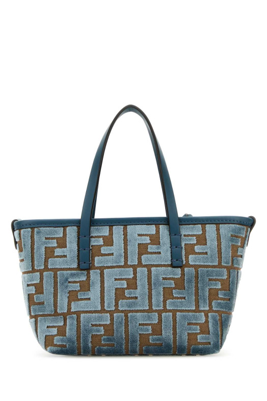 Вышитая шенилл мини-сумочка FENDI (8BS096AT14) Вышитая шенилл мини-сумочка FENDI (8BS096AT14)