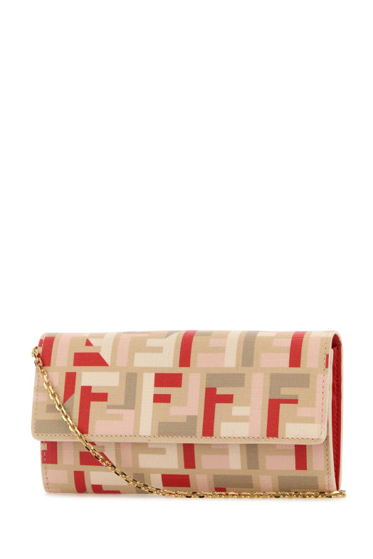 Кожаный кошелек Continental с принтом FENDI (8M0365AV1Y) Кожаный кошелек Continental с принтом FENDI (8M0365AV1Y)