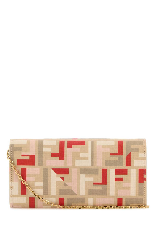 Кожаный кошелек Continental с принтом FENDI (8M0365AV1Y) Кожаный кошелек Continental с принтом FENDI (8M0365AV1Y)