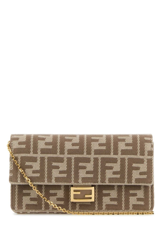 Вишитий джинсовий гаманець Baguette FENDI (8M0498AUNJ)