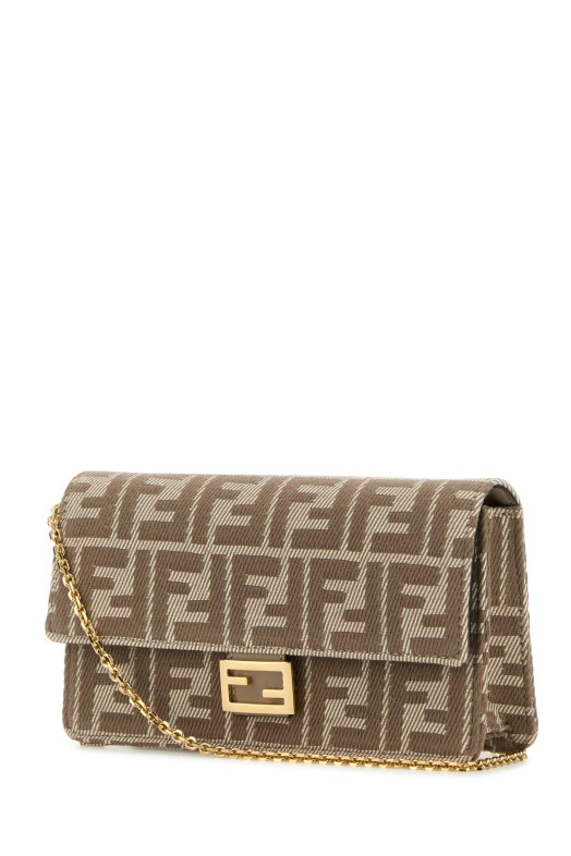 Вишитий джинсовий гаманець Baguette FENDI (8M0498AUNJ)