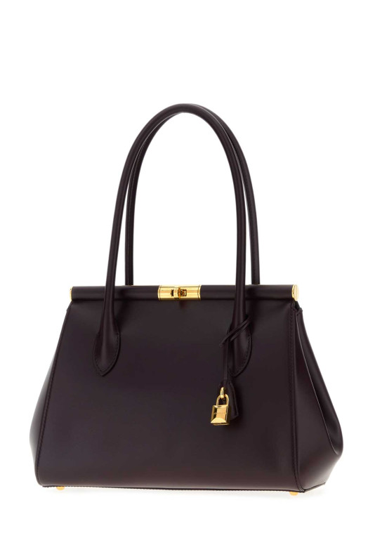 Aubergine leather Everyday Marlene shoulder bag DOLCE & GABBANA (BB7734A3G19) Aubergine leather Everyday Marlene shoulder bag DOLCE & GABBANA (BB7734A3G19)