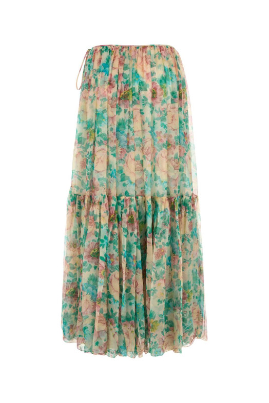 Printed silk skirt CHLOE (CH25UJU10465) Printed silk skirt CHLOE (CH25UJU10465)