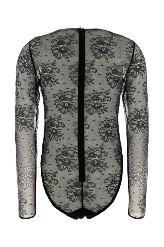 Black lace bodysuit Black DOLCE & GABBANA (F79BPTFLREX)