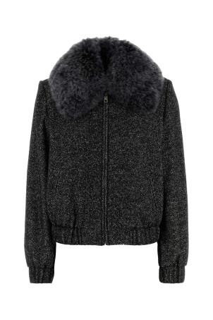 Embroidered stretch wool blend jacket DOLCE & GABBANA (F9S93TFCBAJ)