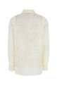 White viscose blend shirt FENDI (FS8274AUJX)