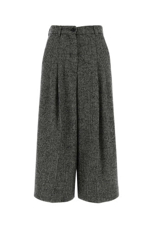 Embroidered stretch wool blend bermuda shorts DOLCE & GABBANA (FTDDLTFMZAT)