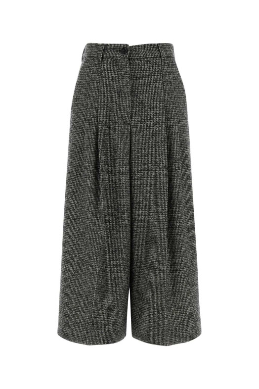 Embroidered stretch wool blend bermuda shorts DOLCE & GABBANA (FTDDLTFMZAT)