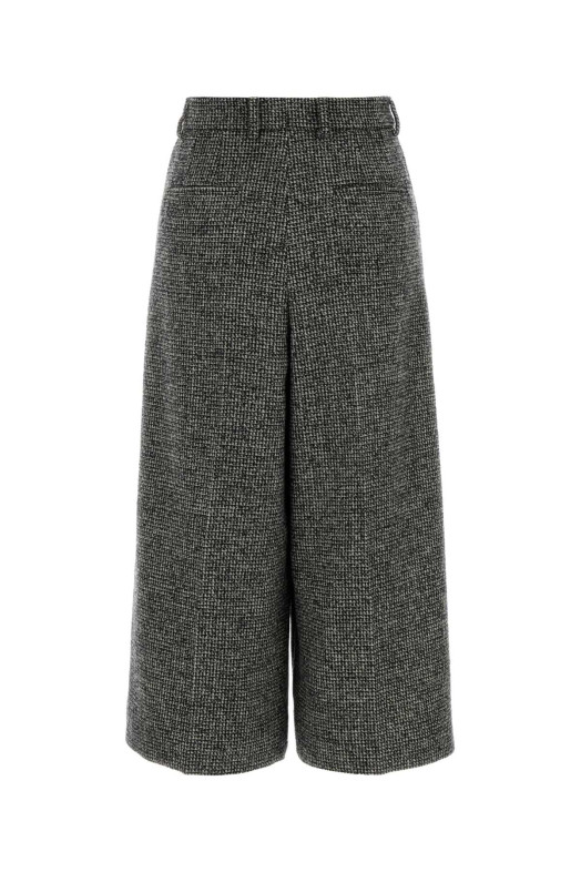 Embroidered stretch wool blend bermuda shorts DOLCE & GABBANA (FTDDLTFMZAT)