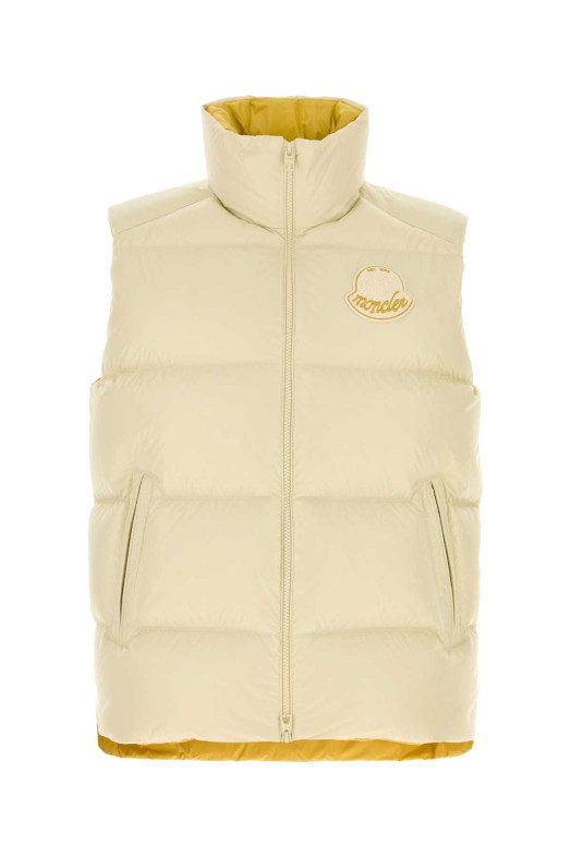 Кремовая нейлоновая пуховая куртка Lipsi MONCLER (K20911A00106596XE) Кремовая нейлоновая пуховая куртка Lipsi MONCLER (K20911A00106596XE)
