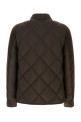 Коричневая нейлоновая пуховая куртка Aiguille MONCLER (K20911G00012597YD) Коричневая нейлоновая пуховая куртка Aiguille MONCLER (K20911G00012597YD)