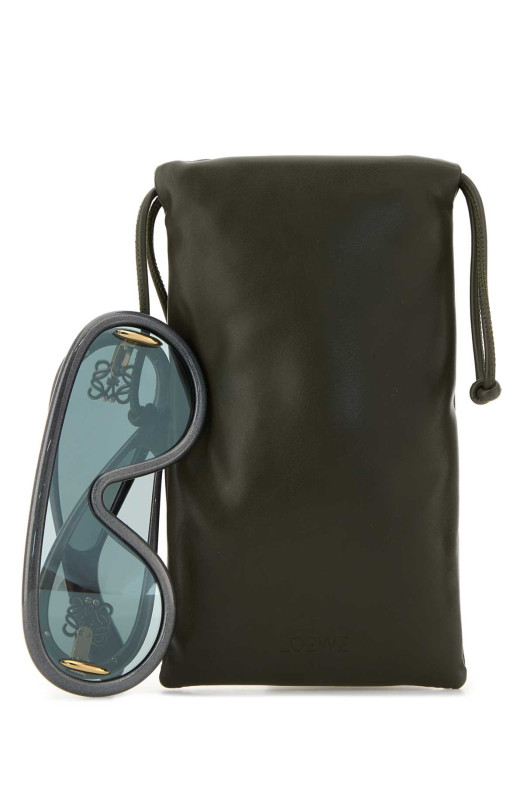 Сірі ацетатні сонцезахисні окуляри LOEWE (LW40108I00)