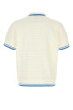 White boucle polo shirt White CASABLANCA (MPF25KW99901) White boucle polo shirt White CASABLANCA (MPF25KW99901)