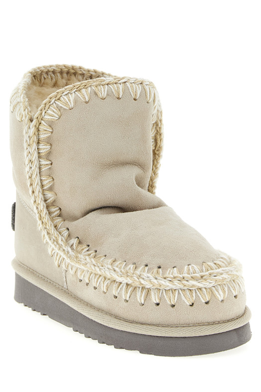 Черевики «Eskimo 18 Glitter Logo» бежевого кольору FW101050ACHLK