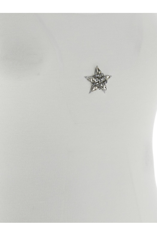 Топ «Crystal mini Star» Белый 6J02913SPZ119000 Топ «Crystal mini Star» Белый 6J02913SPZ119000