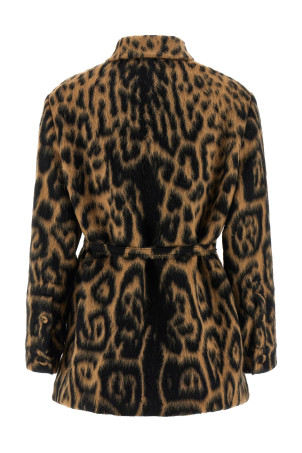 Куртка Animalier Бежевый FENDI FJ7561AVJFF1T6O Куртка Animalier Бежевый FENDI FJ7561AVJFF1T6O
