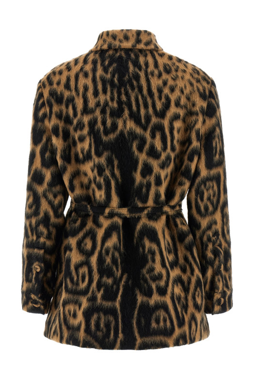 Куртка Animalier Бежевый FENDI FJ7561AVJFF1T6O Куртка Animalier Бежевый FENDI FJ7561AVJFF1T6O