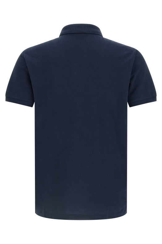 Logo embroidery polo shirt Blue Logo embroidery polo shirt Blue