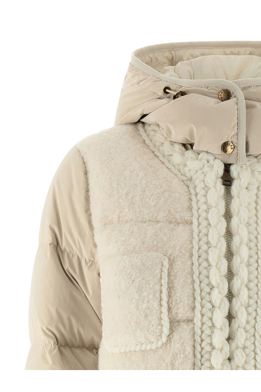 'Ripaille' down jacket White 'Ripaille' down jacket White