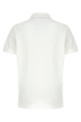 Logo embroidery polo shirt White Logo embroidery polo shirt White