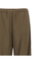 Брюки с атласным поясом Зеленые MM6 MAISON MARGIELA S52KA0508S47848741 Брюки с атласным поясом Зеленые MM6 MAISON MARGIELA S52KA0508S47848741