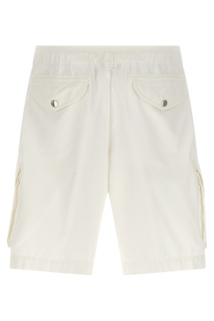 Cargo pocket bermuda shorts White Cargo pocket bermuda shorts White