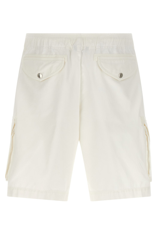 Cargo pocket bermuda shorts White Cargo pocket bermuda shorts White