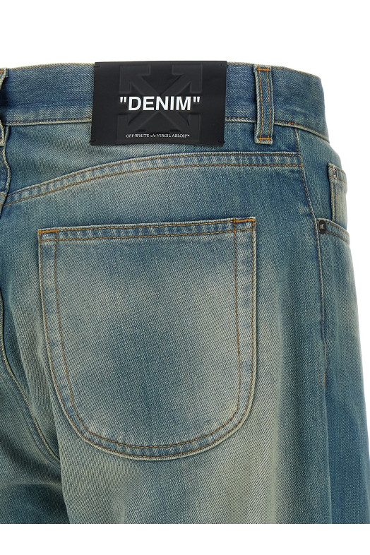 'Diag Raw Patch' jeans Blue 'Diag Raw Patch' jeans Blue