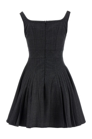 Pleated dress Gray Pleated dress Gray