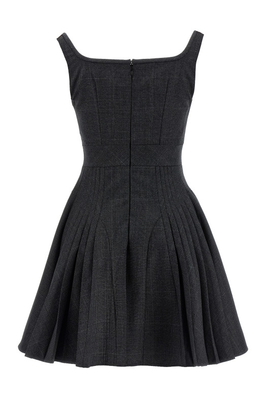 Pleated dress Gray Pleated dress Gray