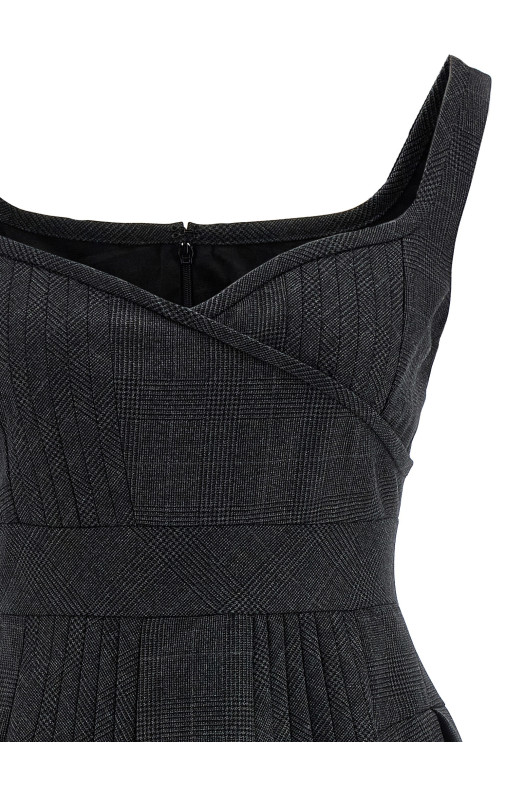 Pleated dress Gray Pleated dress Gray