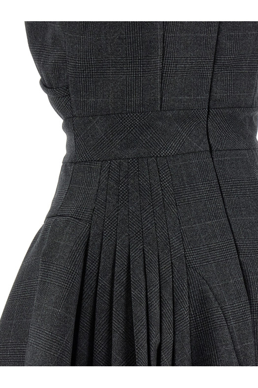 Pleated dress Gray Pleated dress Gray
