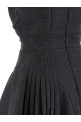 Pleated dress Gray Pleated dress Gray