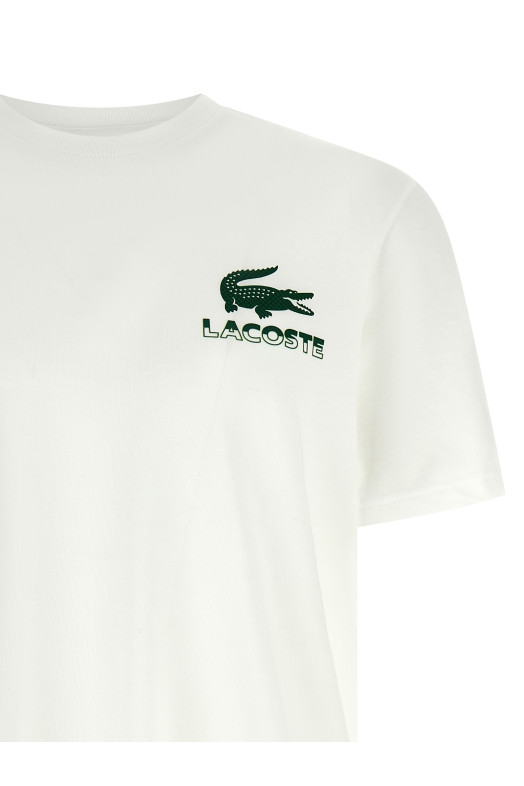 Футболка с принтом Белая LACOSTE TH5517001 Футболка с принтом Белая LACOSTE TH5517001