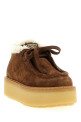 Suede lace ups Brown Suede lace ups Brown