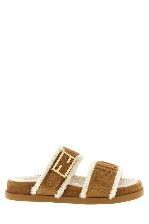 Сандалии «Fendi Feel» Бежевый 8X8710AY9RF1TOO Сандалии «Fendi Feel» Бежевый 8X8710AY9RF1TOO