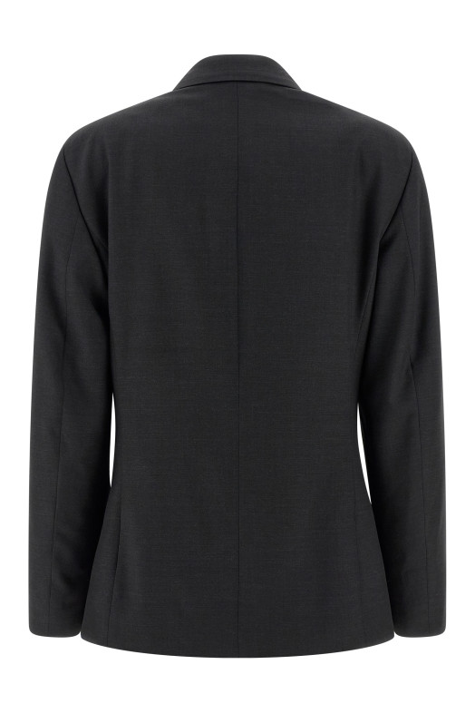 Double-breasted tailored blazer Black Double-breasted tailored blazer Black
