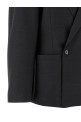 Double-breasted tailored blazer Black Double-breasted tailored blazer Black
