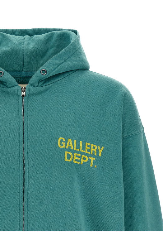 '90'S' hoodie Green