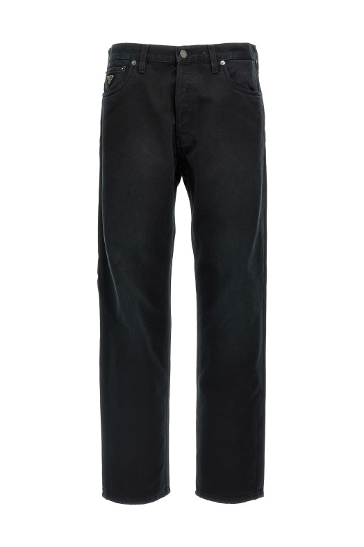 Джинсы с ремнем Черные PRADA GEP358SAAO148JF0557 Джинсы с ремнем Черные PRADA GEP358SAAO148JF0557