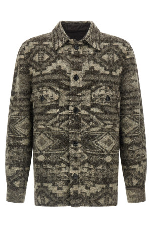 'Kervon' overshirt Brown