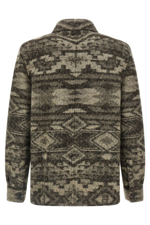 'Kervon' overshirt Brown