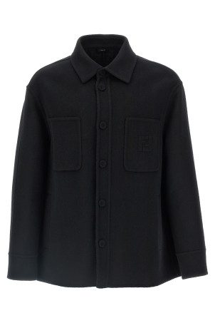 Wool overshirt Black Wool overshirt Black