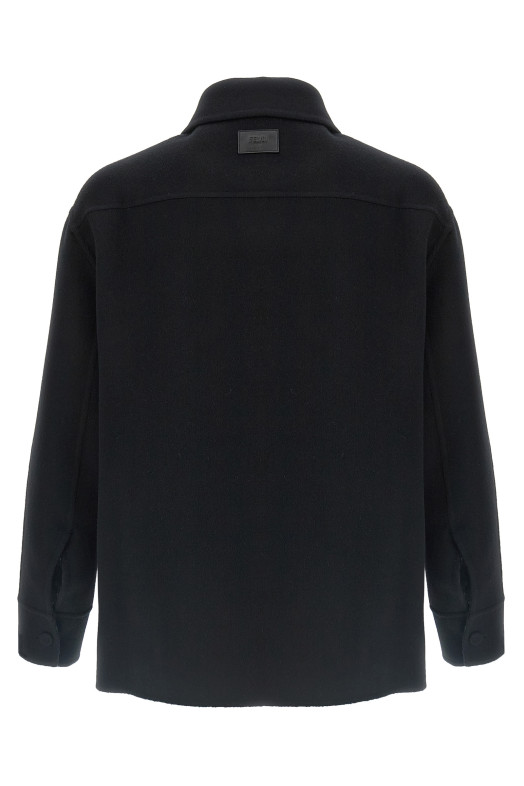 Wool overshirt Black Wool overshirt Black