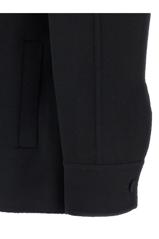 Wool overshirt Black Wool overshirt Black