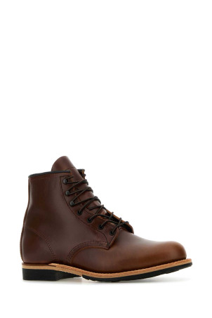 Коричневі шкіряні черевики RED WING (09422D) Коричневі шкіряні черевики RED WING (09422D)