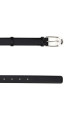Black leather belt Multicolor KHAITE (10104763L763) Black leather belt Multicolor KHAITE (10104763L763)