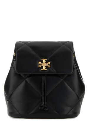 Чорний шкіряний міні-рюкзак Kira TORY BURCH (170485) Чорний шкіряний міні-рюкзак Kira TORY BURCH (170485)