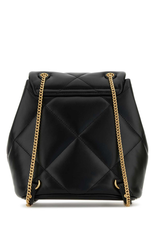 Черный кожаный мини-рюкзак Kira TORY BURCH (170485) Черный кожаный мини-рюкзак Kira TORY BURCH (170485)