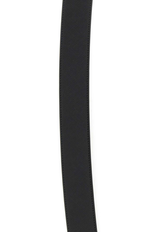 Black leather belt Black PRADA (1CC545053) Black leather belt Black PRADA (1CC545053)